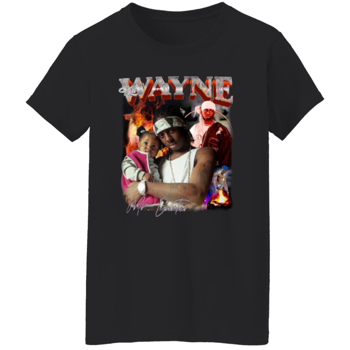 Lil Wayne Print T-Shirt - Teechipus