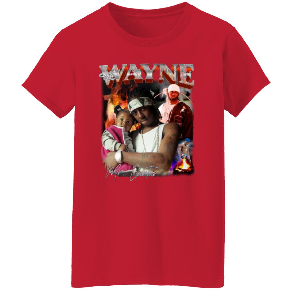 Lil Wayne Print T-Shirt - Teechipus