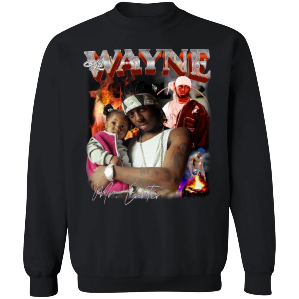 Lil Wayne Print T-Shirt - Teechipus