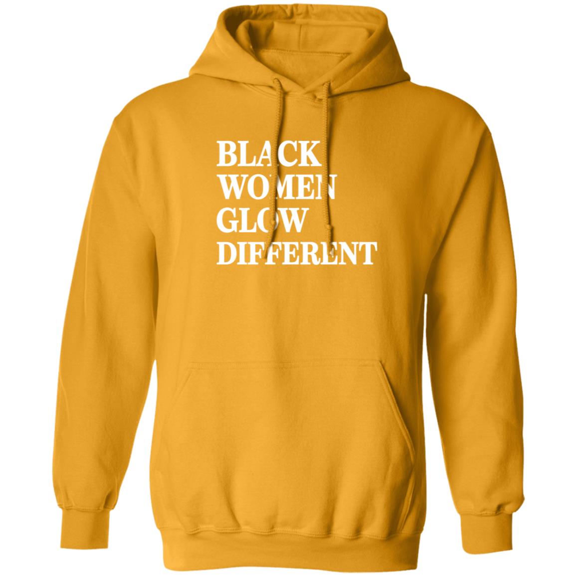 Black Women Glow Different Shirt Legendary Rootz Store - Teechipus