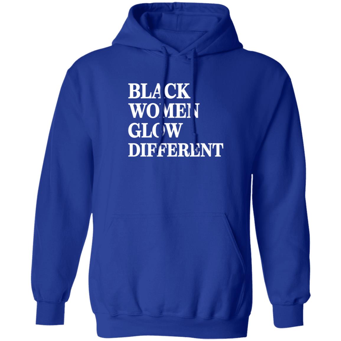 Black Women Glow Different Shirt Legendary Rootz Store - Teechipus