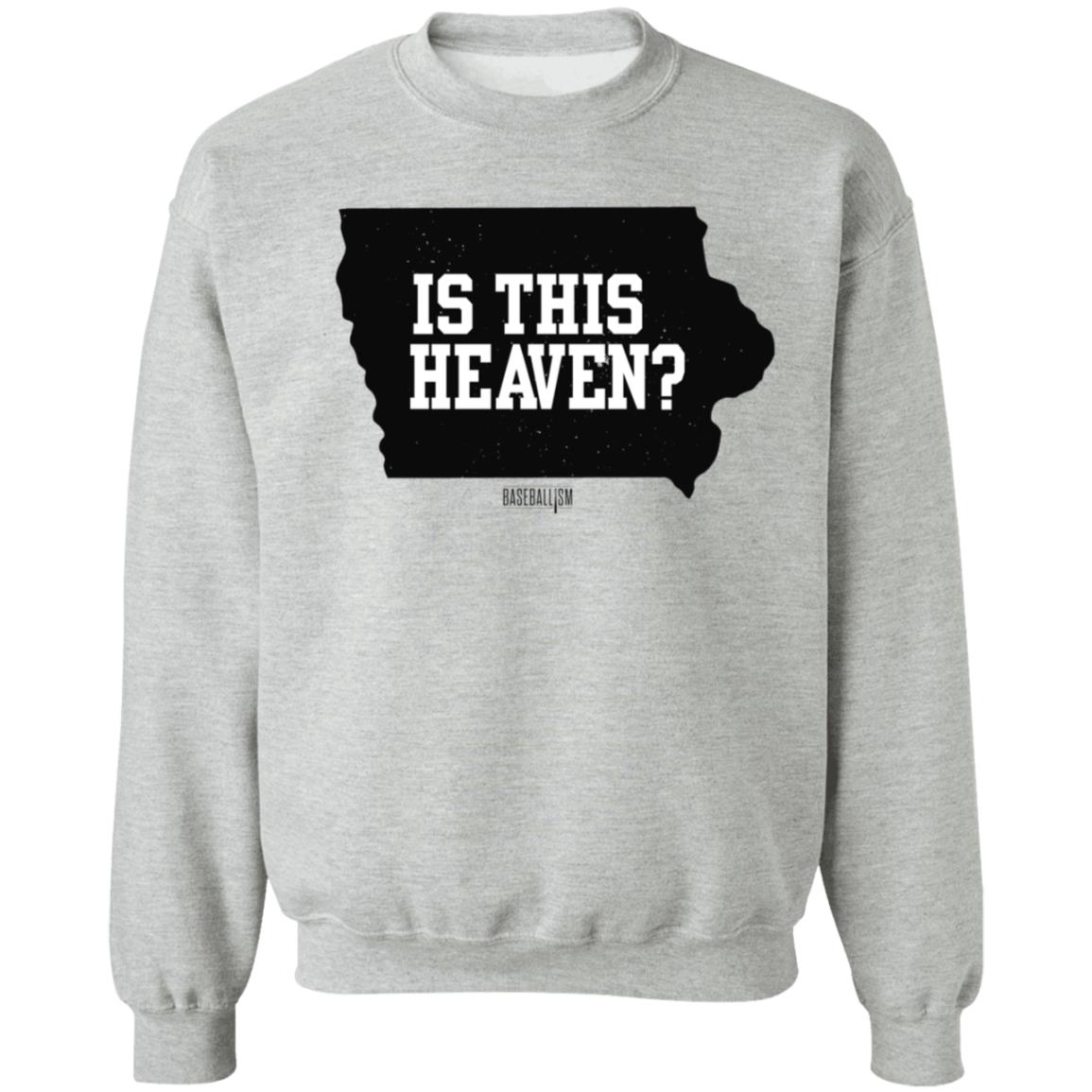 Is This Heaven T Shirt Baseballism Is This Heaven Iowa T Shirt - Teechipus