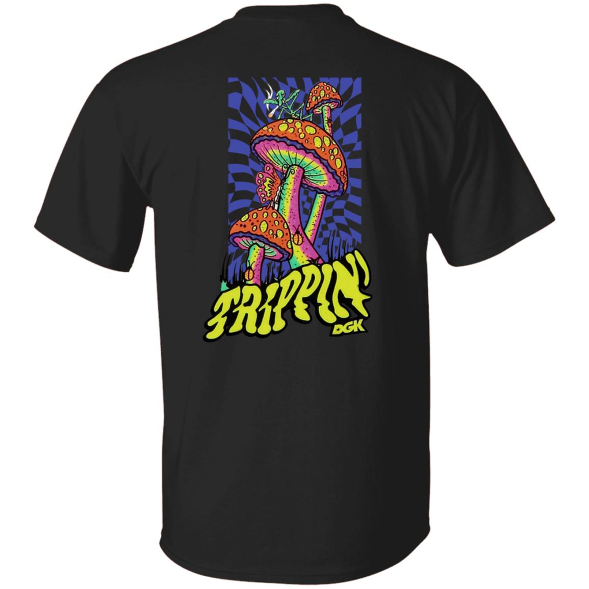 Dgk Trippin Shirt Dgk Store Dgk Trippin Tie Dye Mushroom Shirt - Teechipus