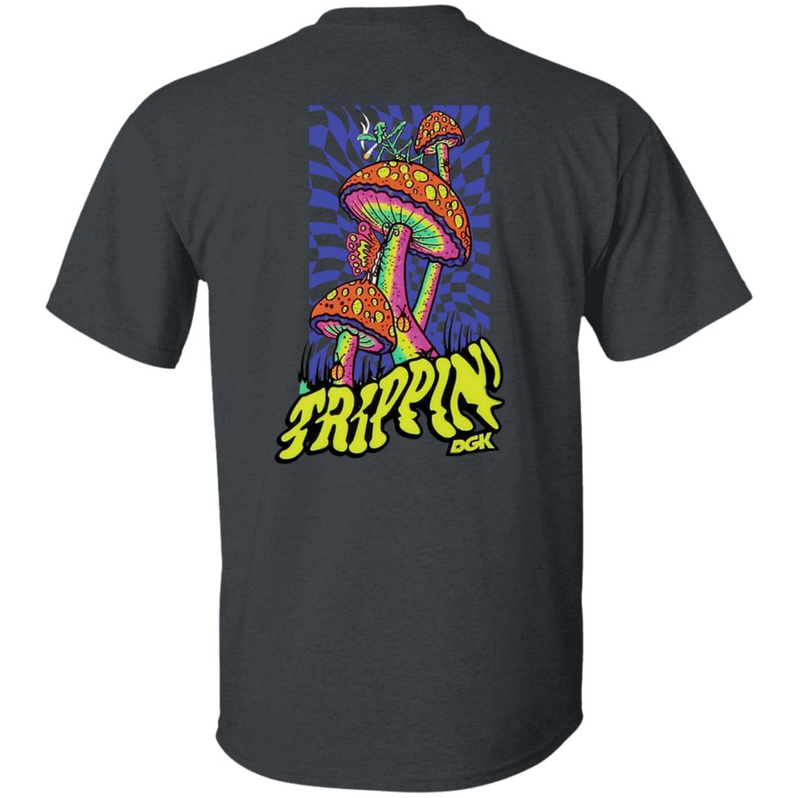 Dgk Trippin Shirt Dgk Store Dgk Trippin Tie Dye Mushroom Shirt - Teechipus
