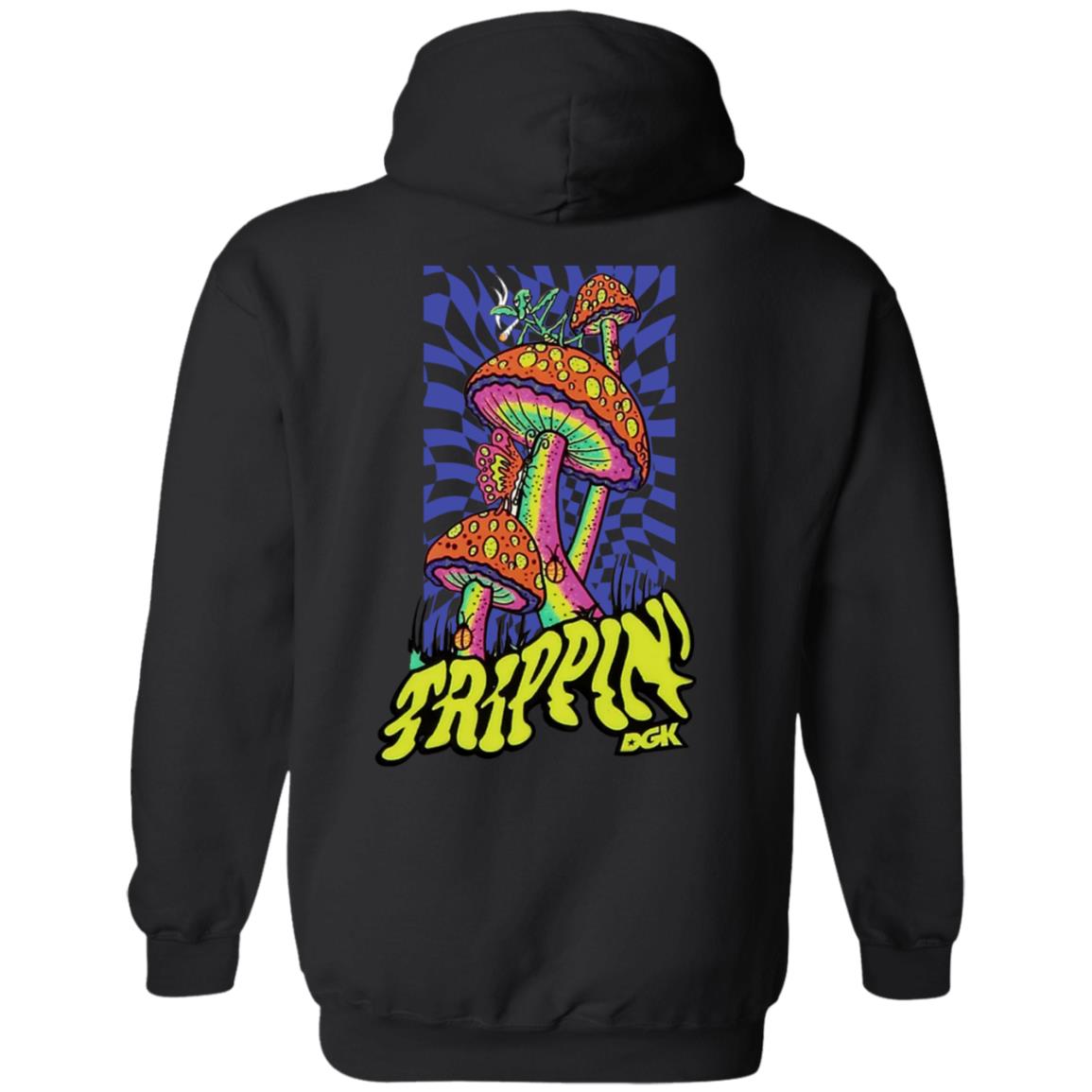 Dgk Trippin Shirt Dgk Store Dgk Trippin Tie Dye Mushroom Shirt - Teechipus