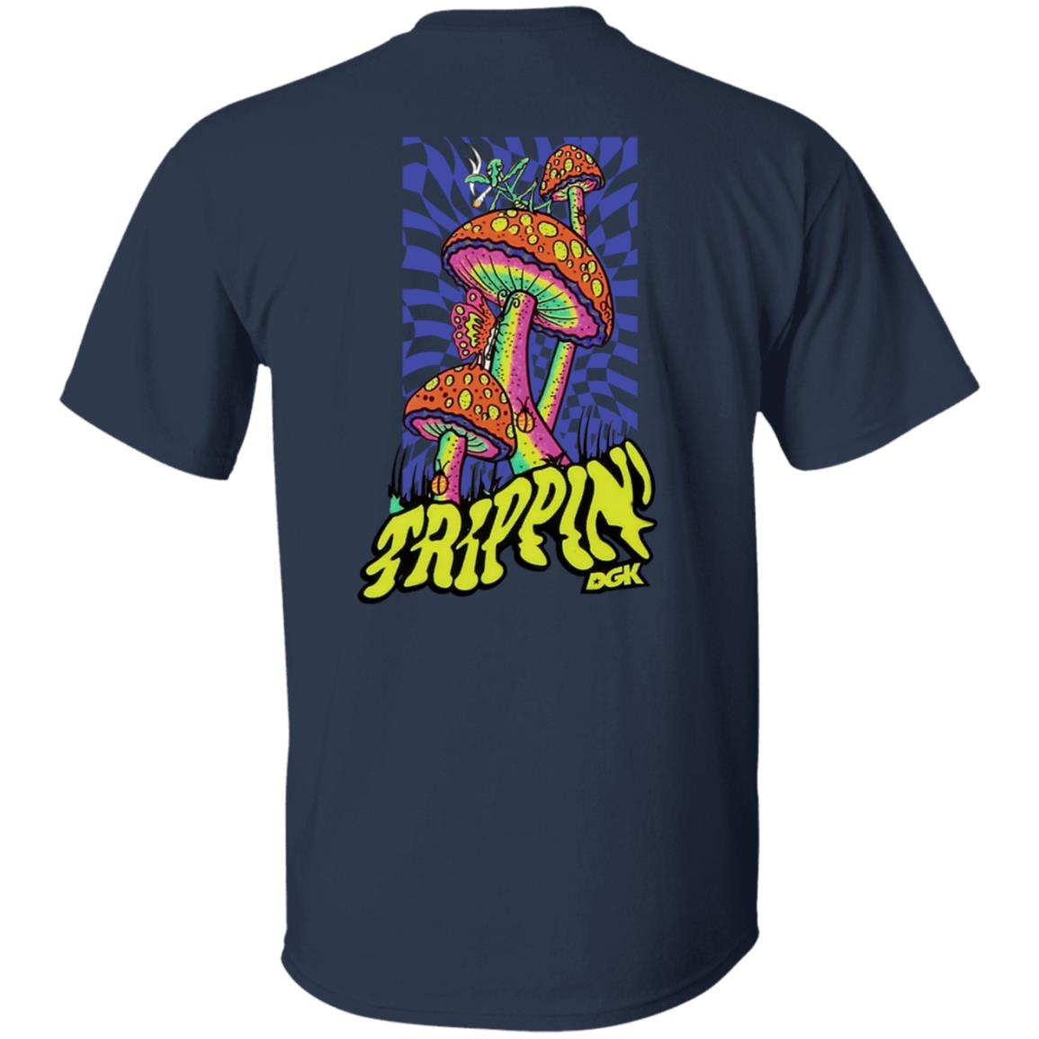 Dgk Trippin Shirt Dgk Store Dgk Trippin Tie Dye Mushroom Shirt - Teechipus