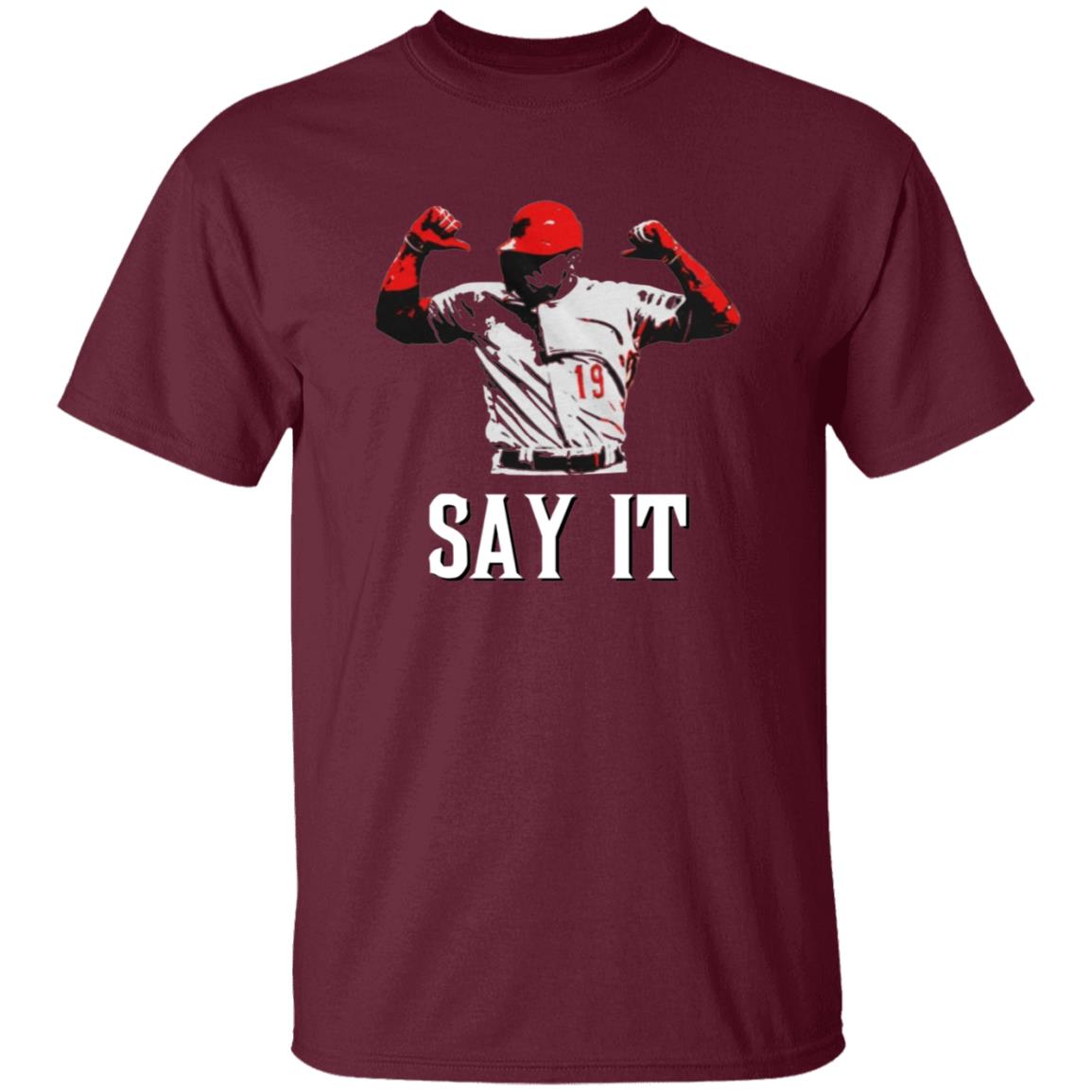 Cincy Merch Store Say It Votto Still Bangs 2.0 Shirt - Teechipus