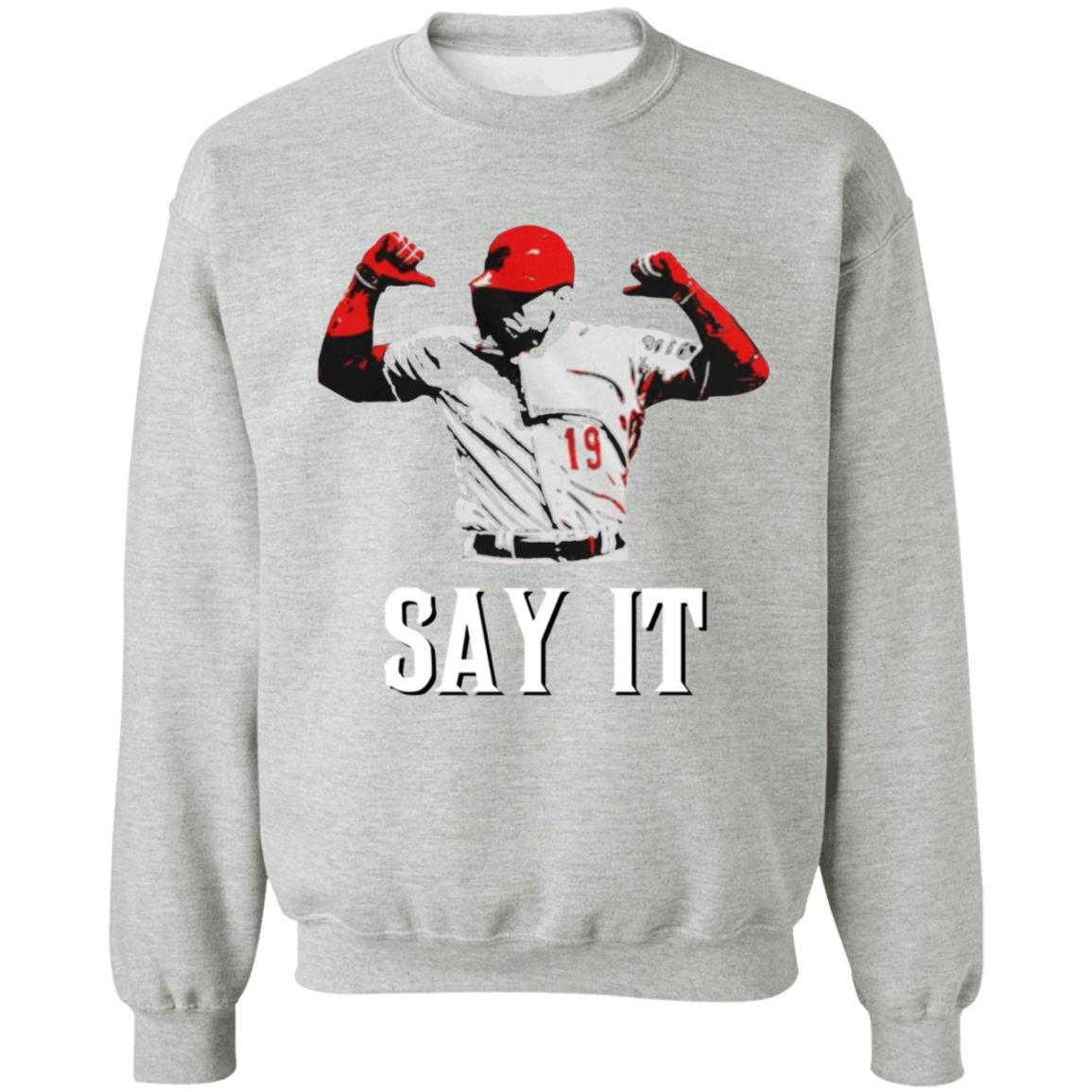 Cincy Merch Store Say It Votto Still Bangs 2.0 Shirt - Teechipus
