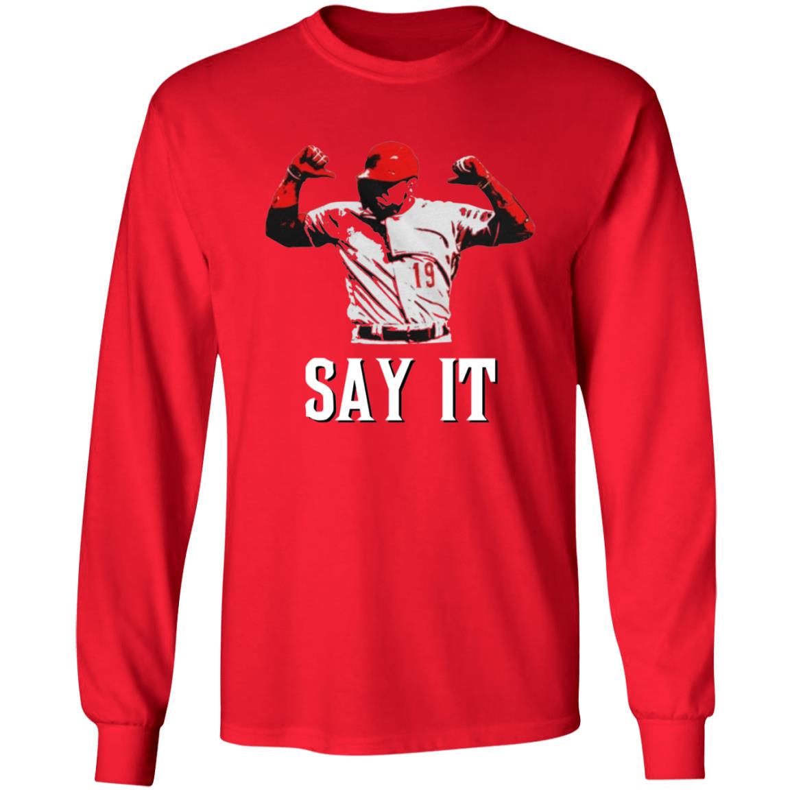 Cincy Merch Store Say It Votto Still Bangs 2.0 Shirt - Teechipus