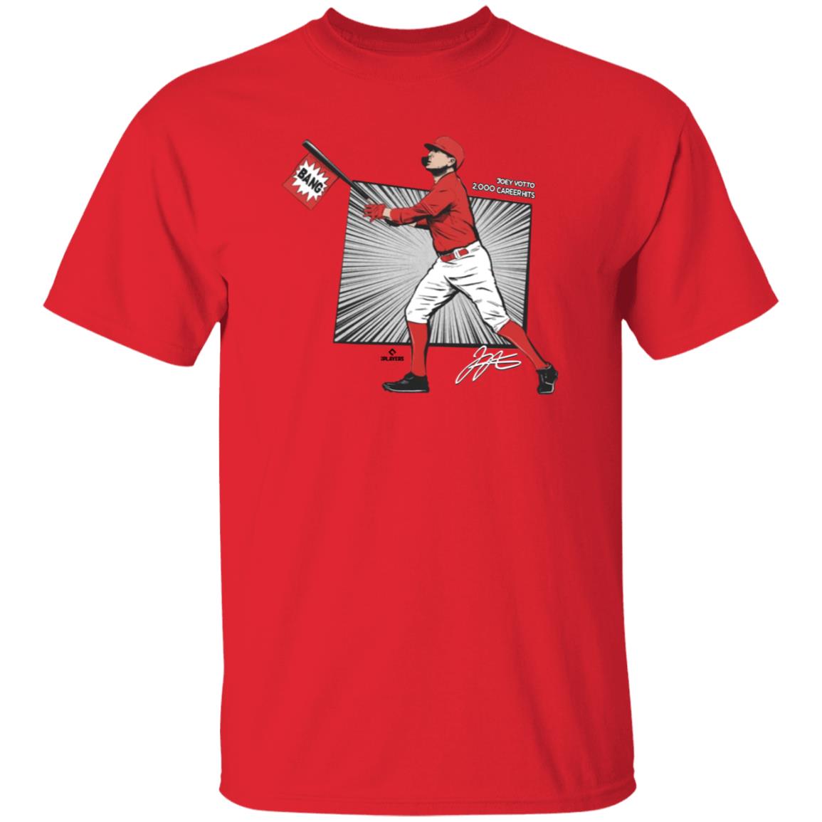 Joey Votto 2000 Hits Shirt Cincyshirts Store Merch - Teechipus