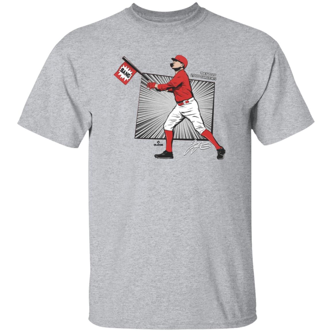 Joey Votto 2000 Hits Shirt Cincyshirts Store Merch - Teechipus