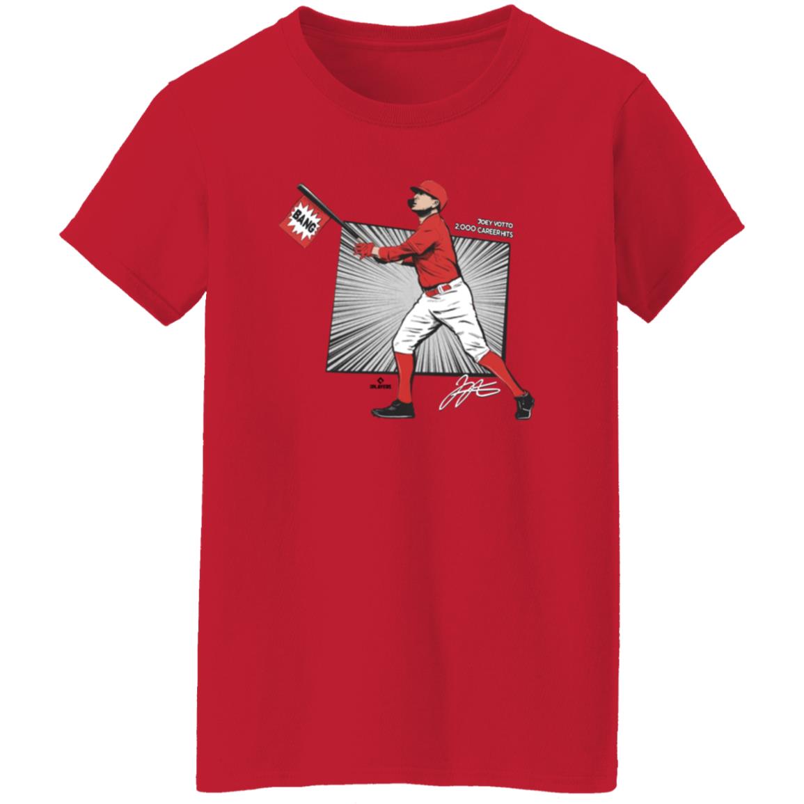 Joey Votto 2000 Hits Shirt Cincyshirts Store Merch - Teechipus