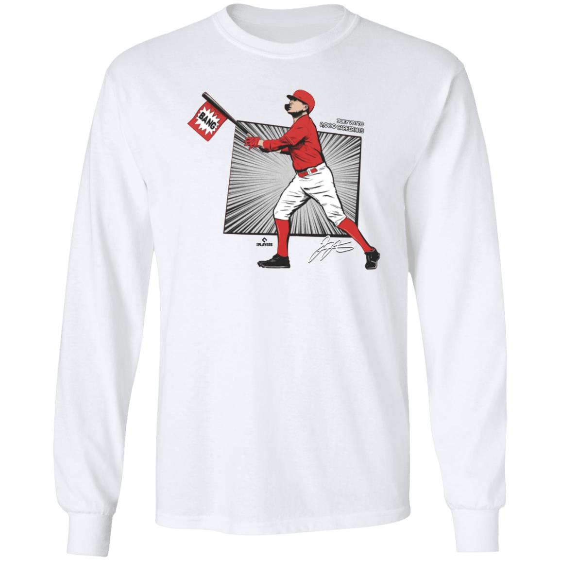 Joey Votto 2000 Hits Shirt Cincyshirts Store Merch - Teechipus