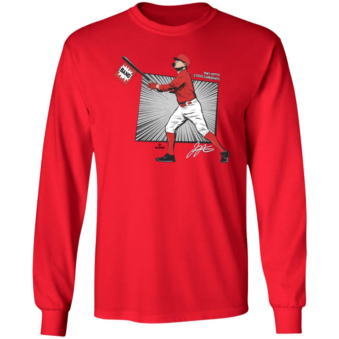 Joey Votto 2000 Hits Shirt Cincyshirts Store Merch - Teechipus