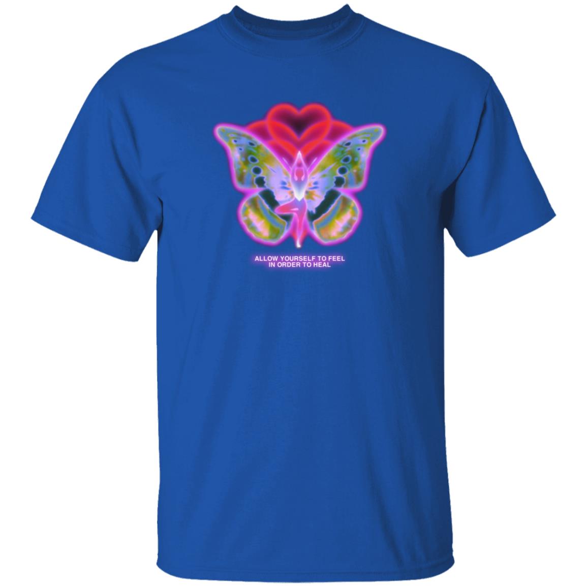 Allow Yourself To Feel In Order To Heal Shirt - Teechipus
