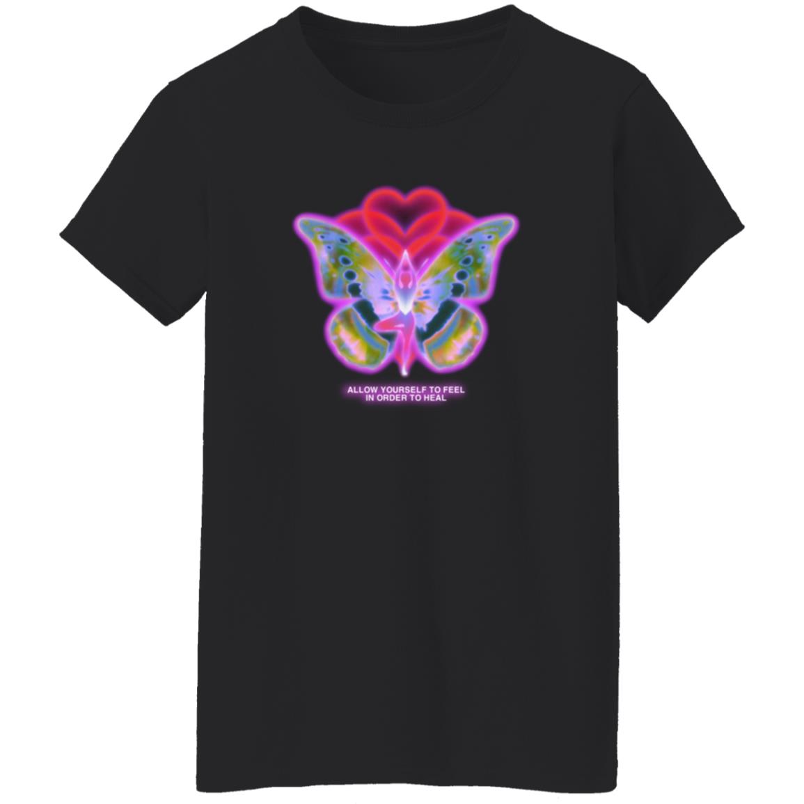 Allow Yourself To Feel In Order To Heal Shirt - Teechipus