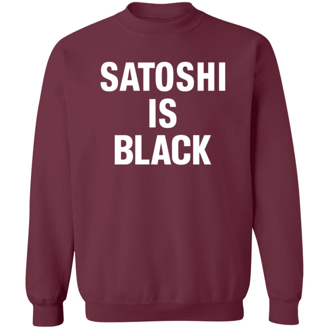 Satoshi Is Black Shirt - Teechipus