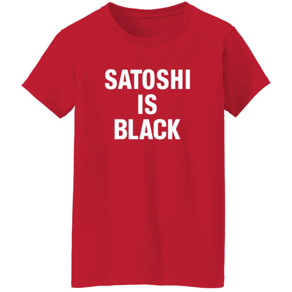 Satoshi Is Black Shirt - Teechipus