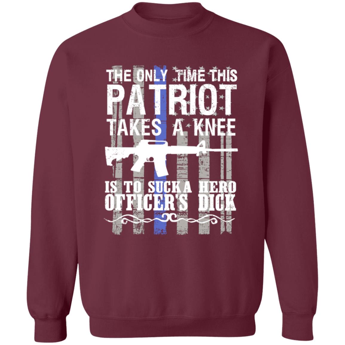 The Only Time This Patriot Takes A Knee Shirt - Teechipus