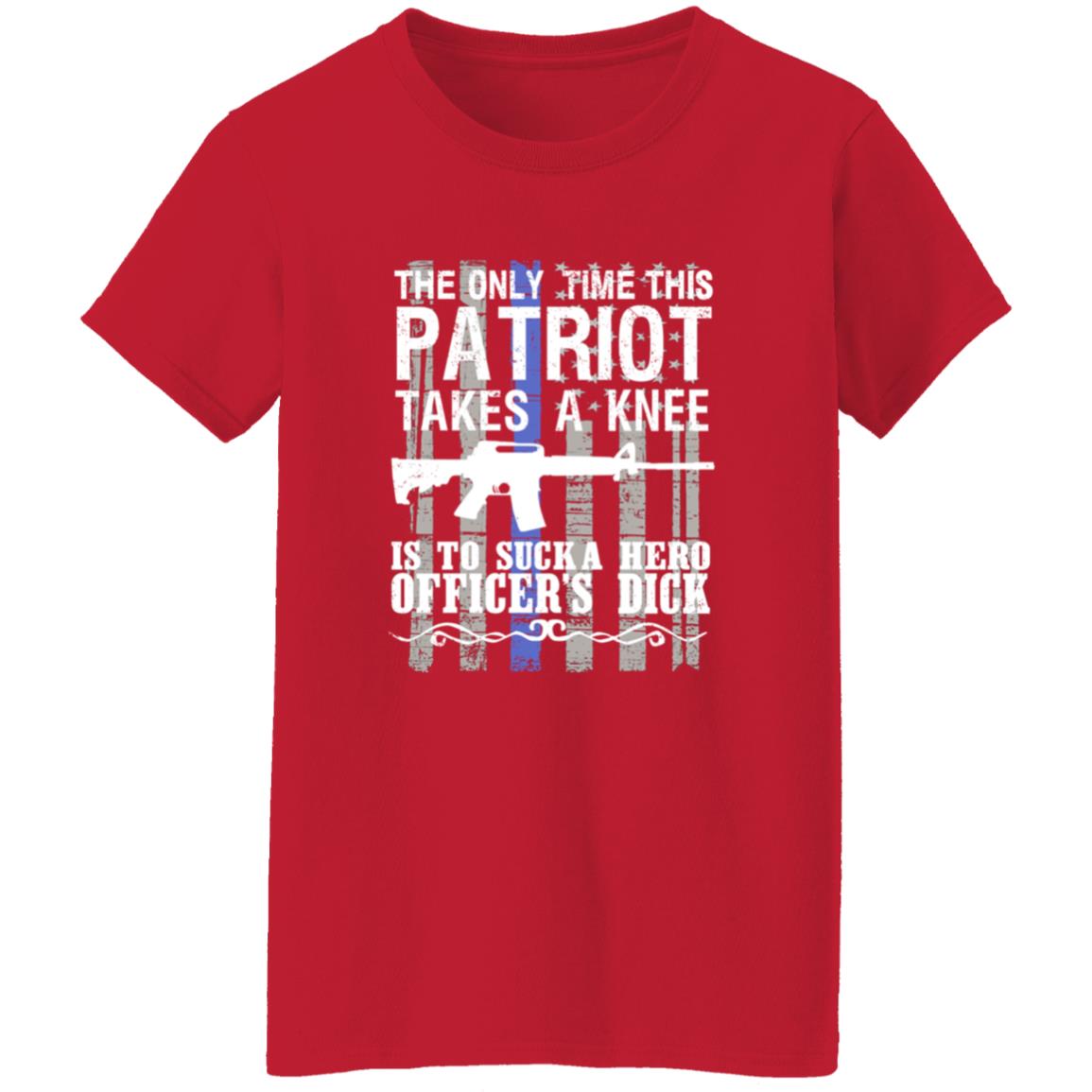 The Only Time This Patriot Takes A Knee Shirt - Teechipus