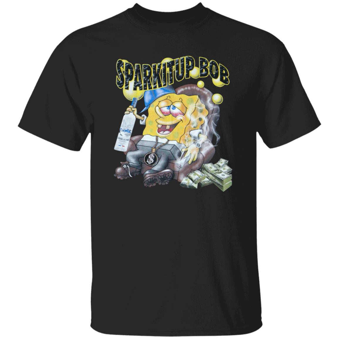 Spark It Up Sponge Bob Shirt - Teechipus