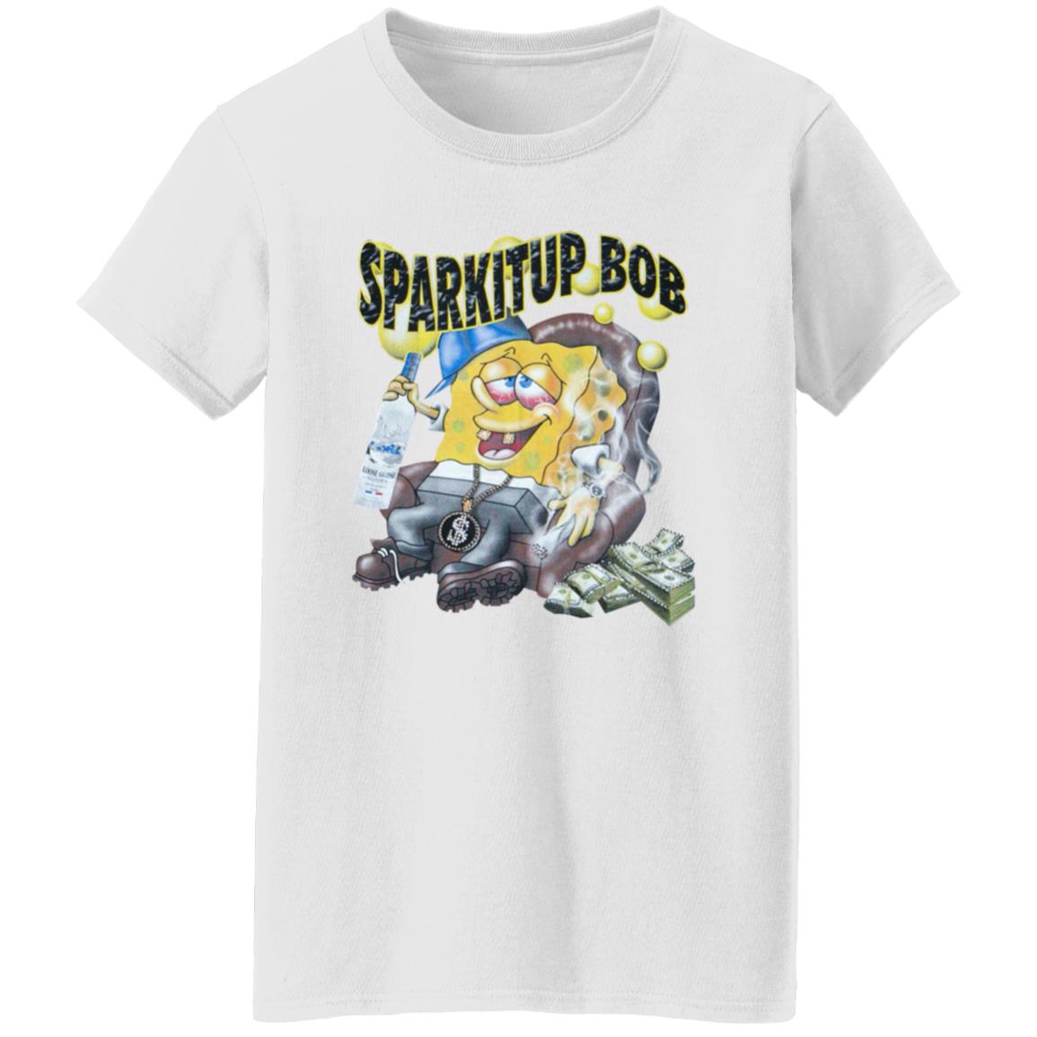 Spark It Up Sponge Bob Shirt - Teechipus