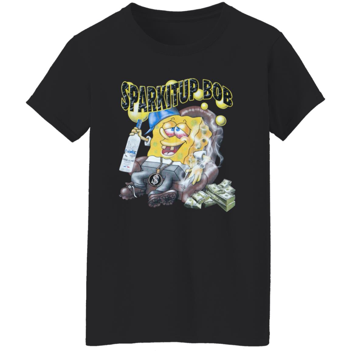 Spark It Up Sponge Bob Shirt - Teechipus