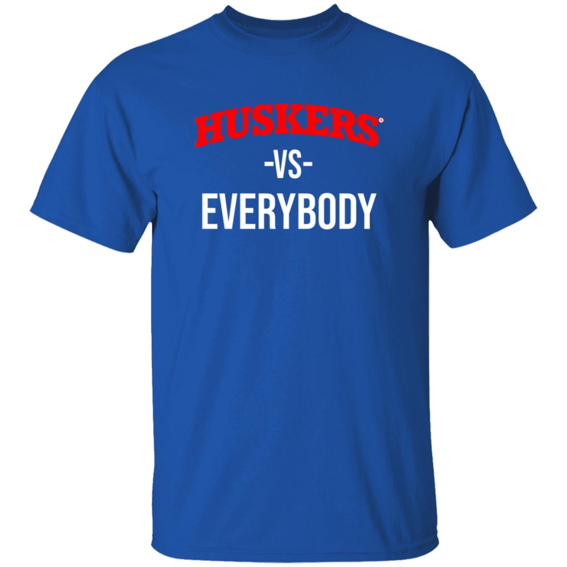 Huskers Vs Everybody Shirt - Teechipus