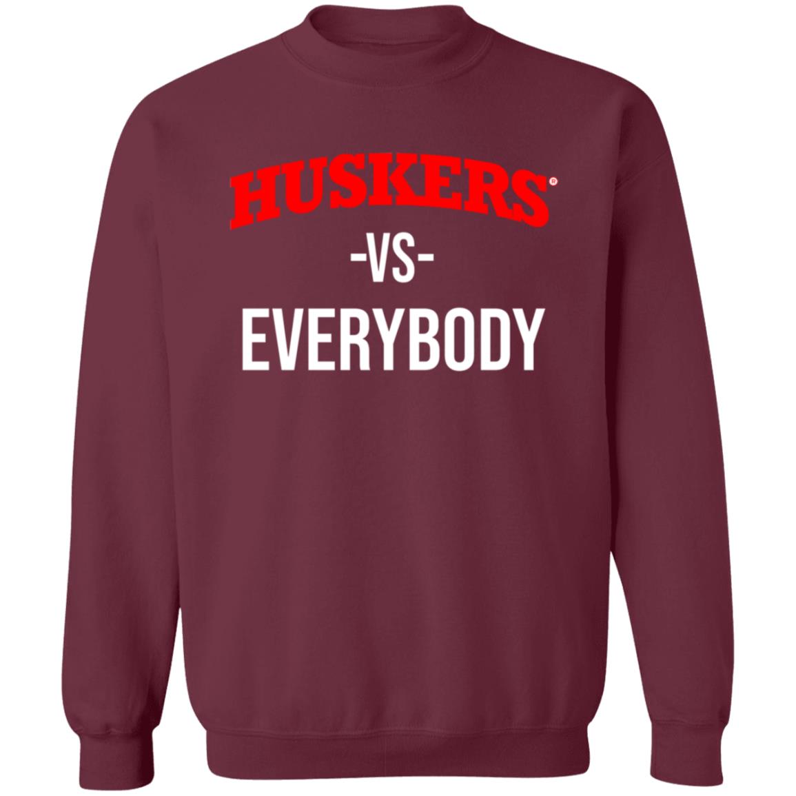 Huskers Vs Everybody Shirt - Teechipus