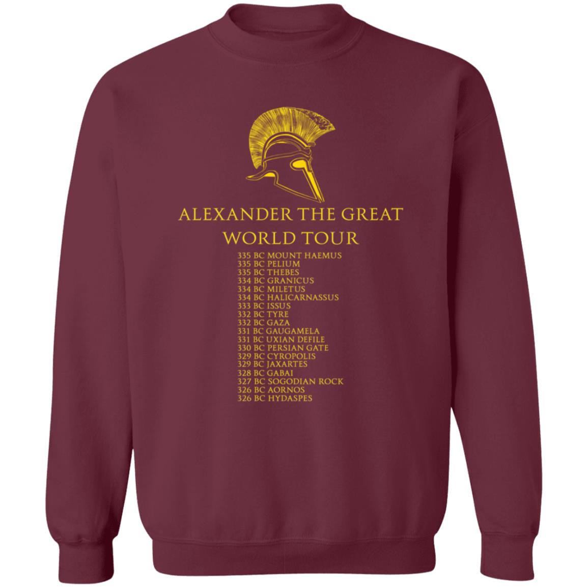 Alexander The Great World Tour Shirt - Teechipus