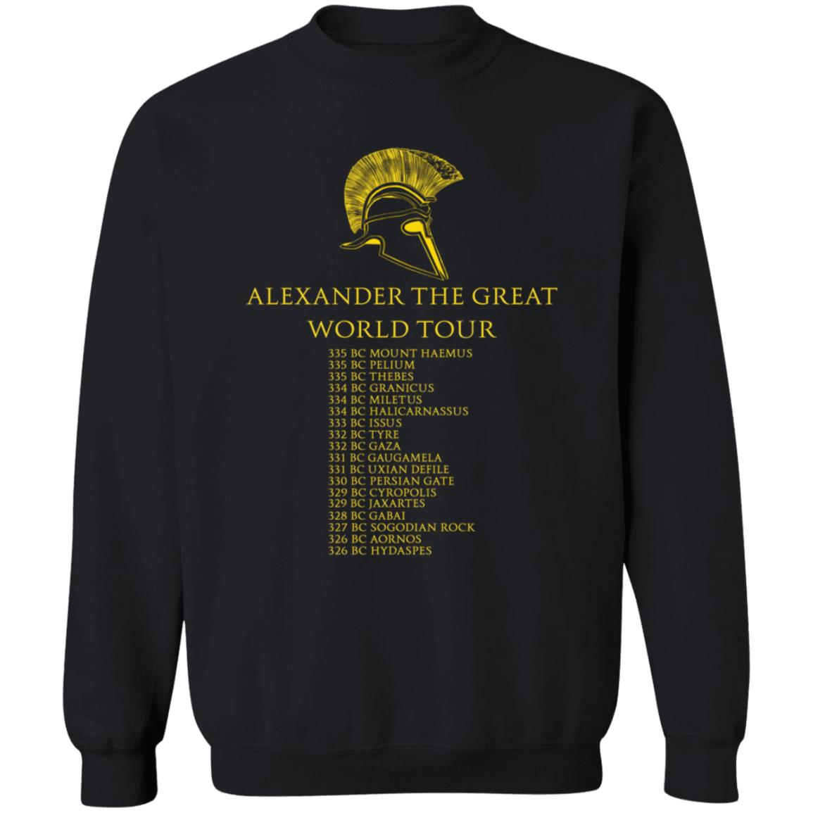 Alexander The Great World Tour Shirt - Teechipus