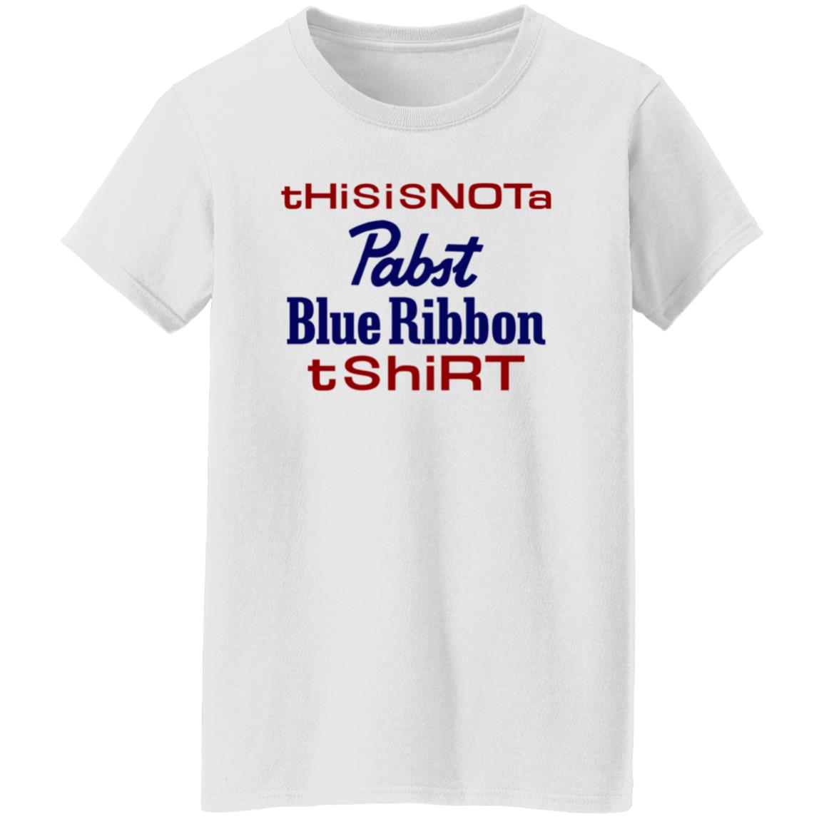 Thisisnota Pabst Blue Ribbon Tshirt Shirt Store Pabstblueribbon - Teechipus
