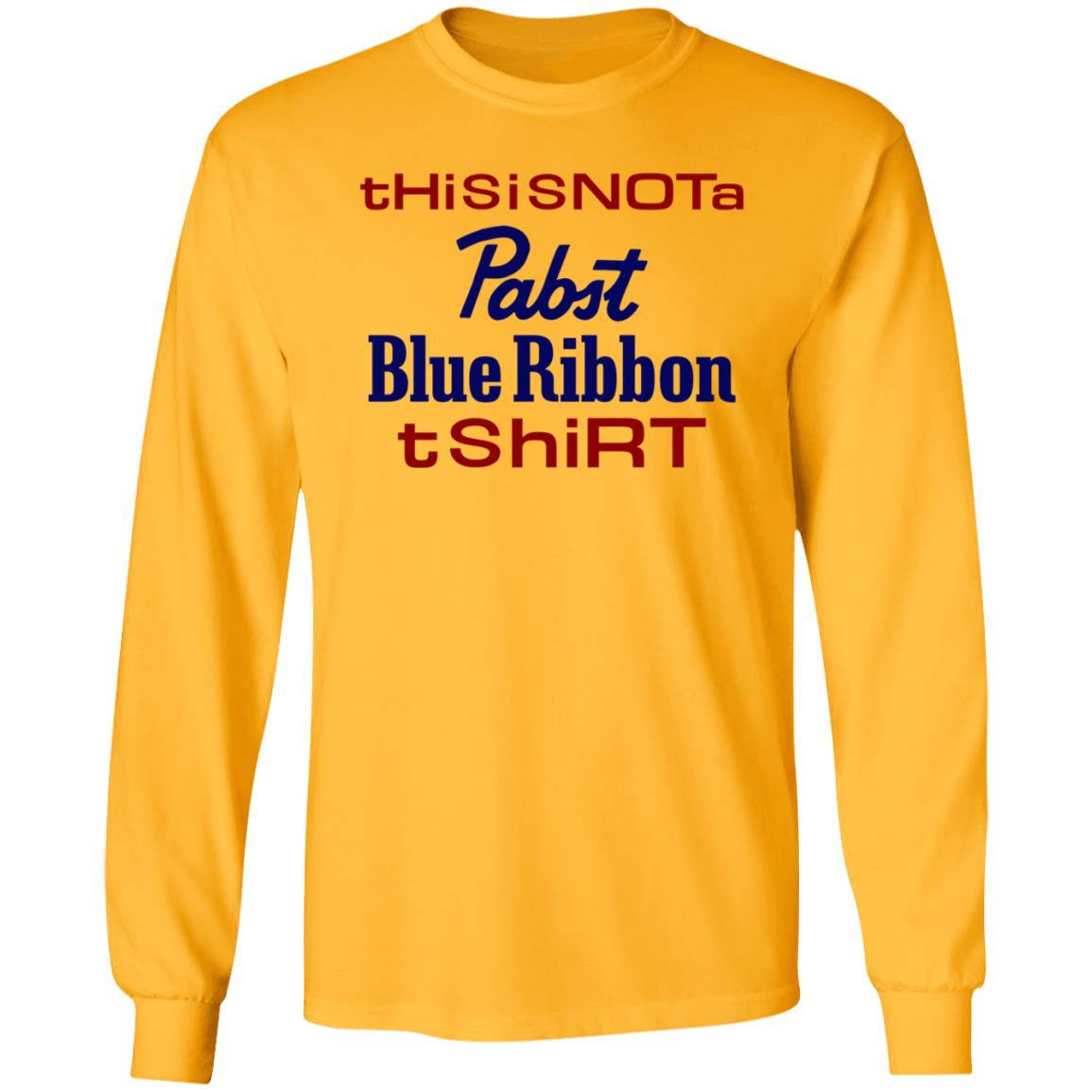 Thisisnota Pabst Blue Ribbon Tshirt Shirt Store Pabstblueribbon - Teechipus