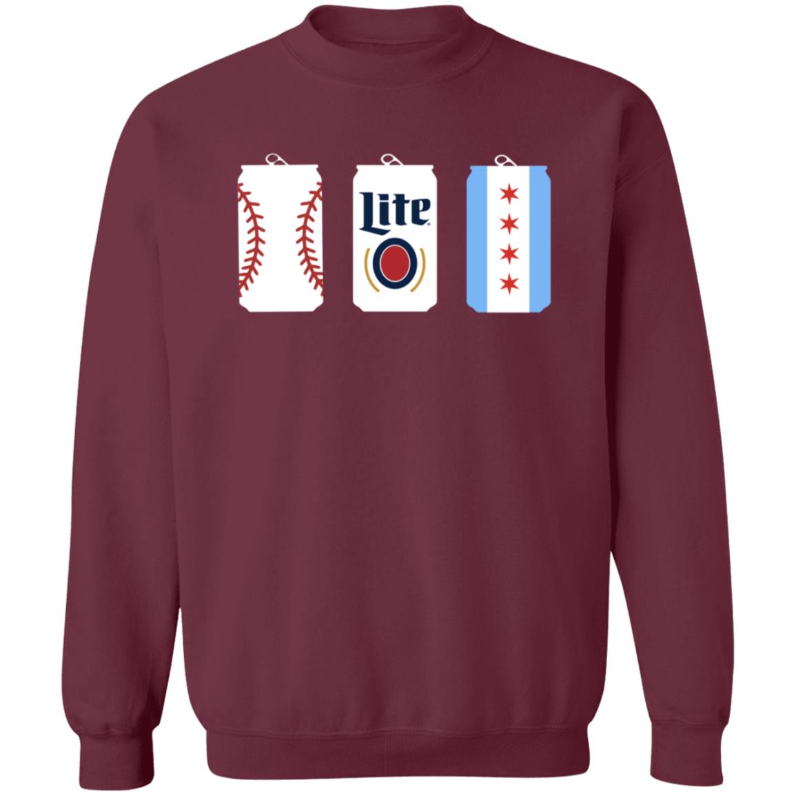 Baseball Miller Lite chicago Beer Shirt Miller Lite Beer Shirt - Teechipus