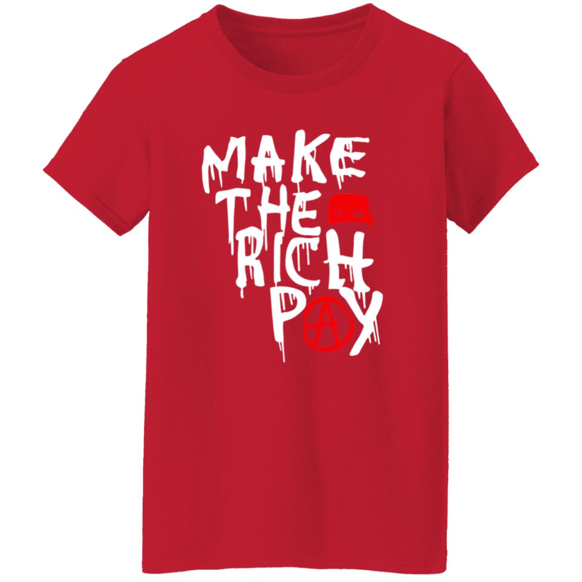 Hasan Piker Make The Rich Pay Shirt - Teechipus