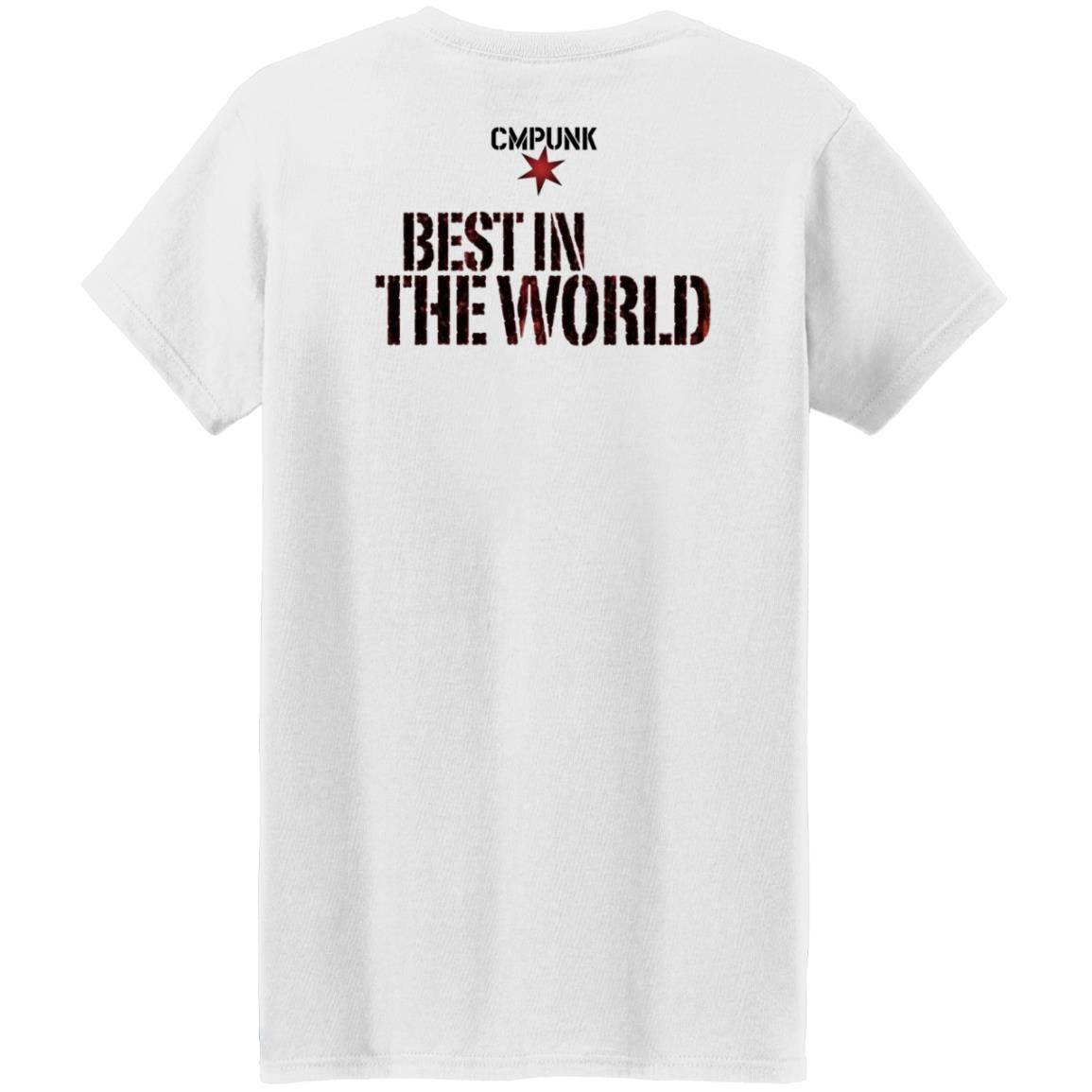 Cm Punk Best In The World Shirt Cm Punk New Shirt - Teechipus