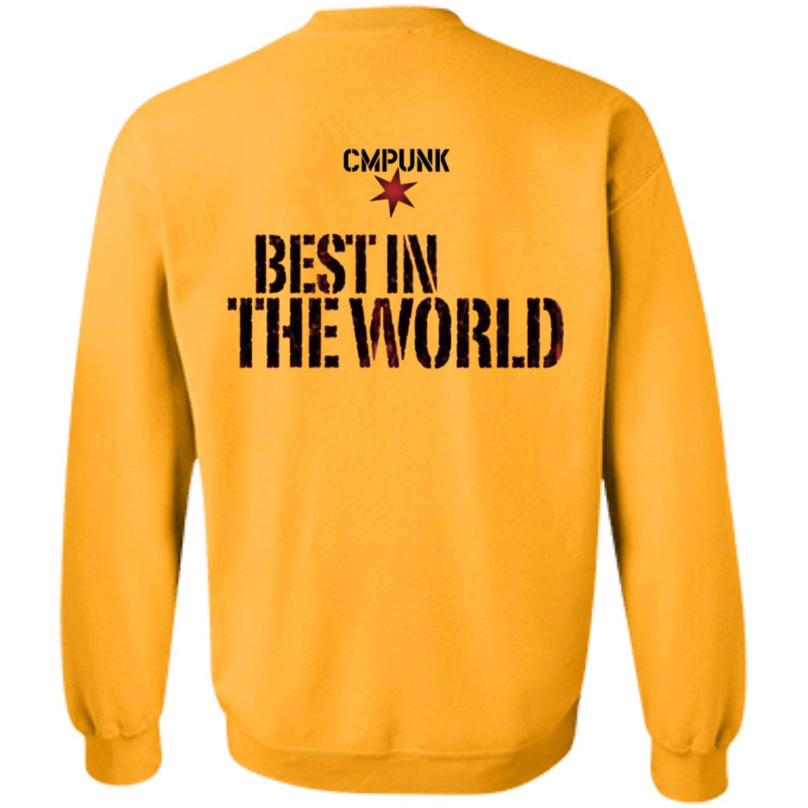 Cm Punk Best In The World Shirt Cm Punk New Shirt - Teechipus
