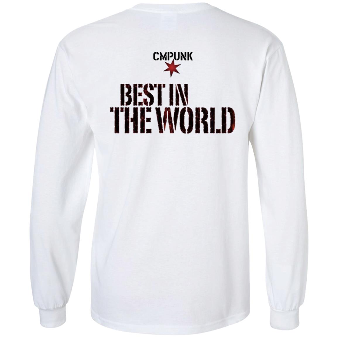 Cm Punk Best In The World Shirt Cm Punk New Shirt - Teechipus