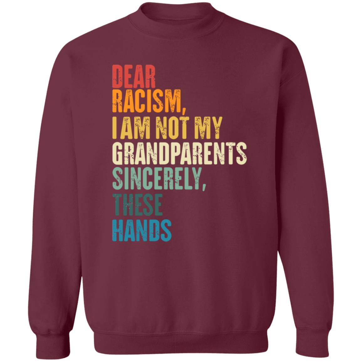 I Am Not My Grandparents Antiracism Racial Equality Shirt Hoodie Sweatshirt - Teechipus