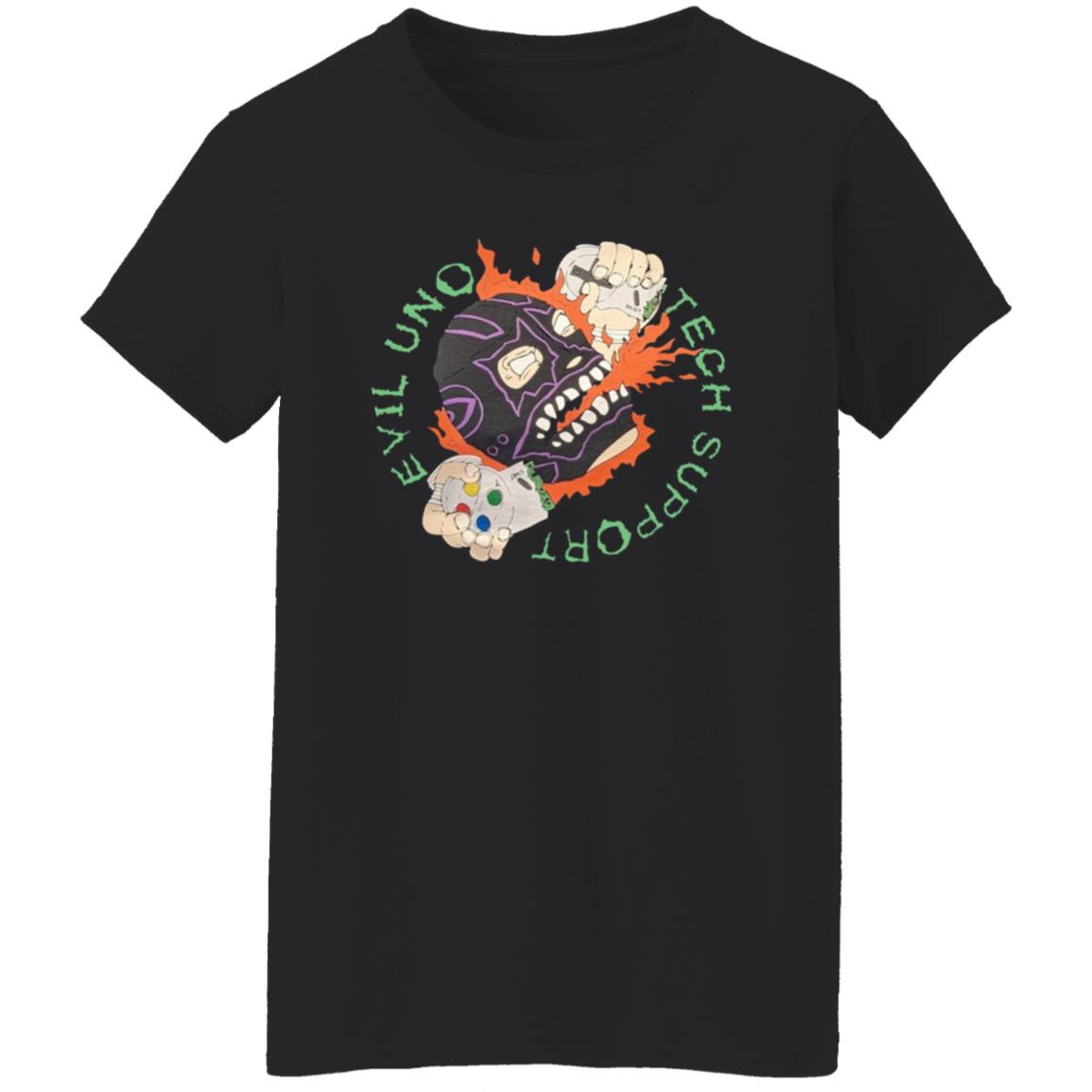 Evil Uno Tech Support Shirt - Teechipus