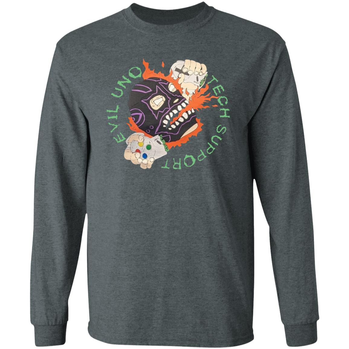 Evil Uno Tech Support Shirt - Teechipus