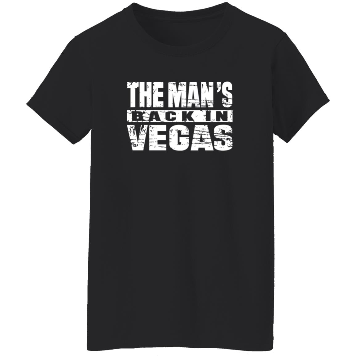 The Man Back In Vegas Shirt Beckylynchwwe The Man's Back In Vegas Shirt - Teechipus