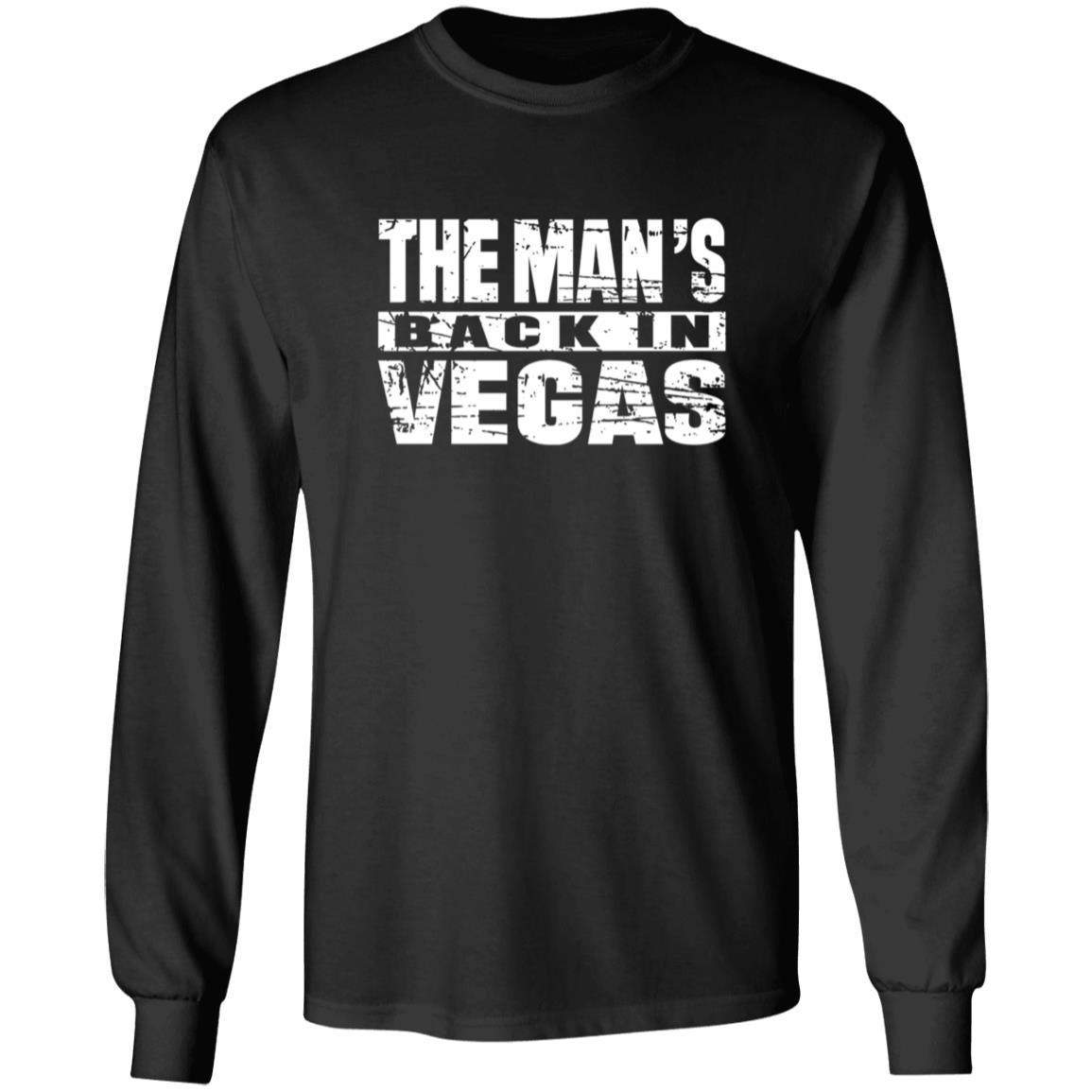 The Man Back In Vegas Shirt Beckylynchwwe The Man's Back In Vegas Shirt - Teechipus