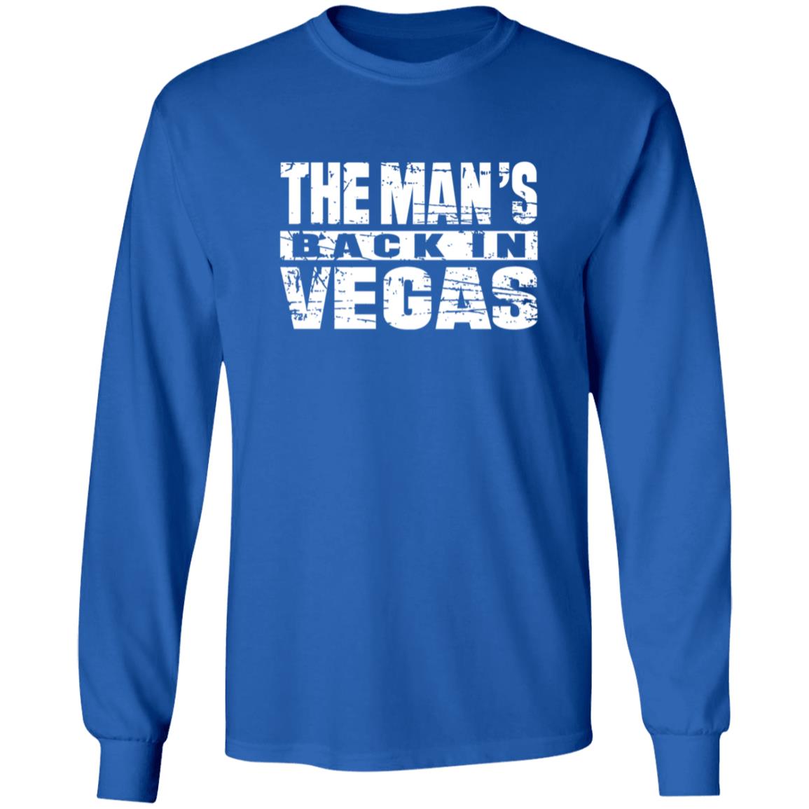 The Man Back In Vegas Shirt Beckylynchwwe The Man's Back In Vegas Shirt - Teechipus
