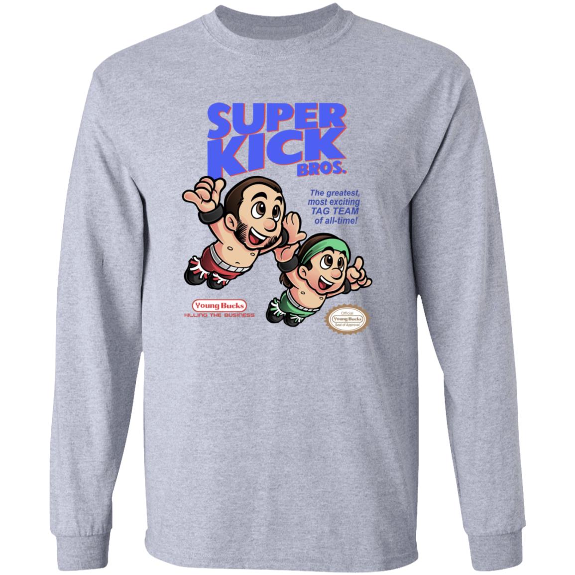 Super Kick Bros Shirt Youngbucks Super Kick Bros Shirt - Teechipus