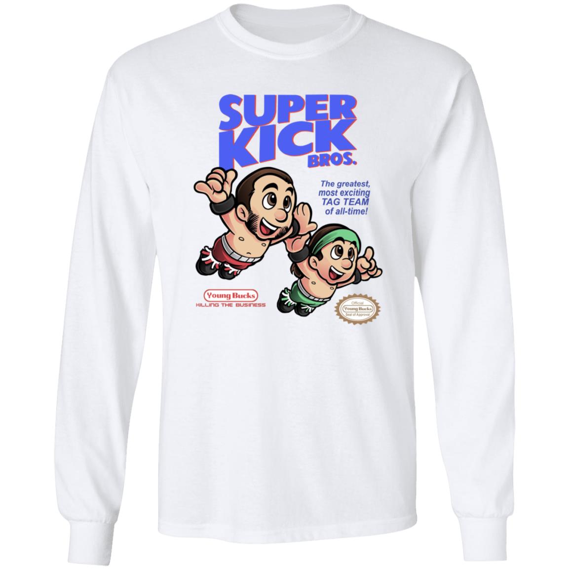 Super Kick Bros Shirt Youngbucks Super Kick Bros Shirt - Teechipus