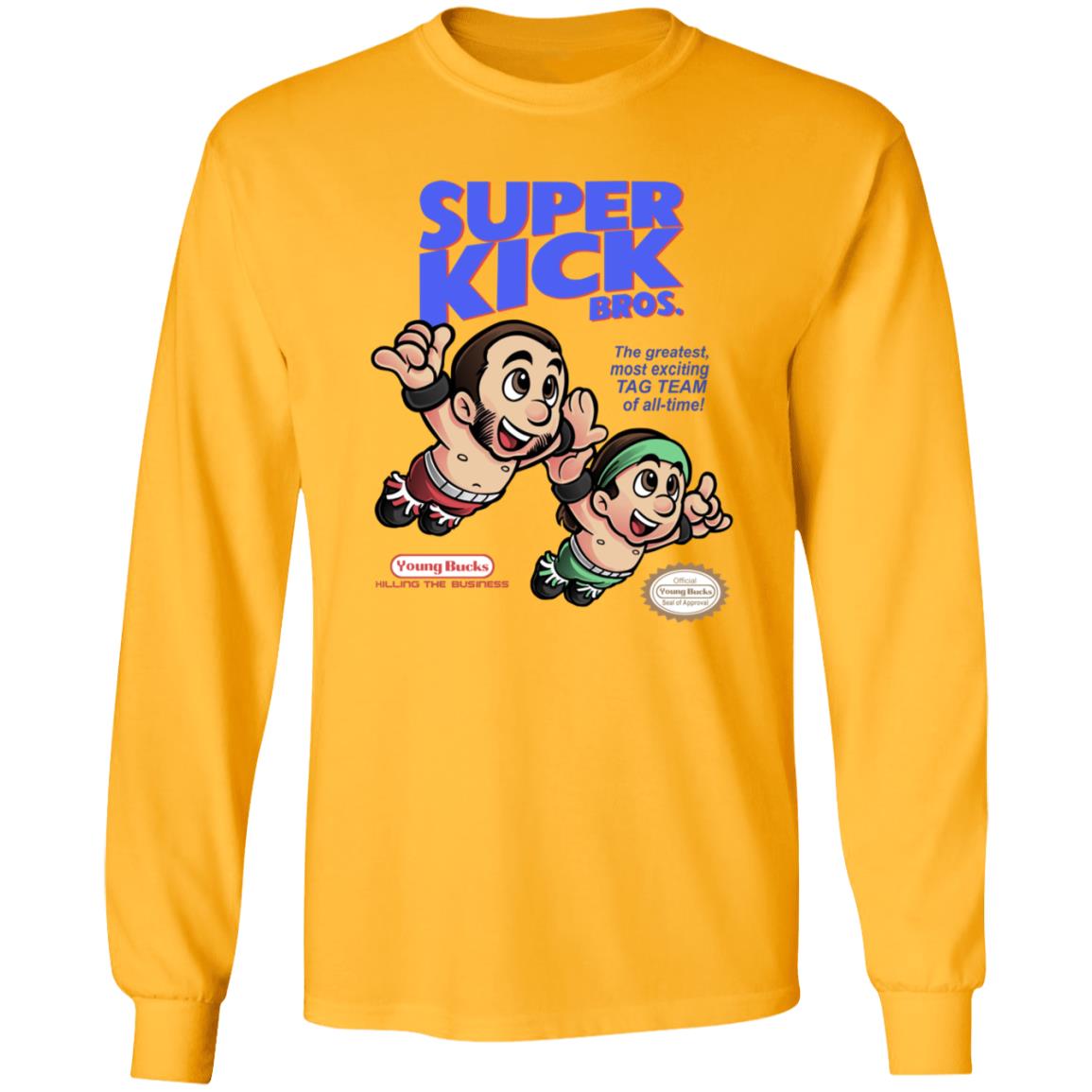 Super Kick Bros Shirt Youngbucks Super Kick Bros Shirt - Teechipus