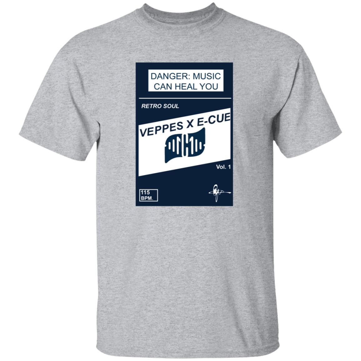 Danger Music Can Heal You Shirt Chymamusique Danger Music Can Heal You Veppes X E-Cue Shirt - Teechipus