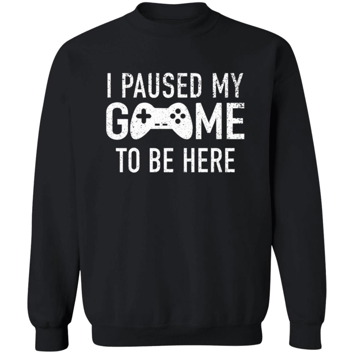 I Paused My Game To Be Here Shirt Brailledfotw I Paused My Game To Be Here Shirt - Teechipus