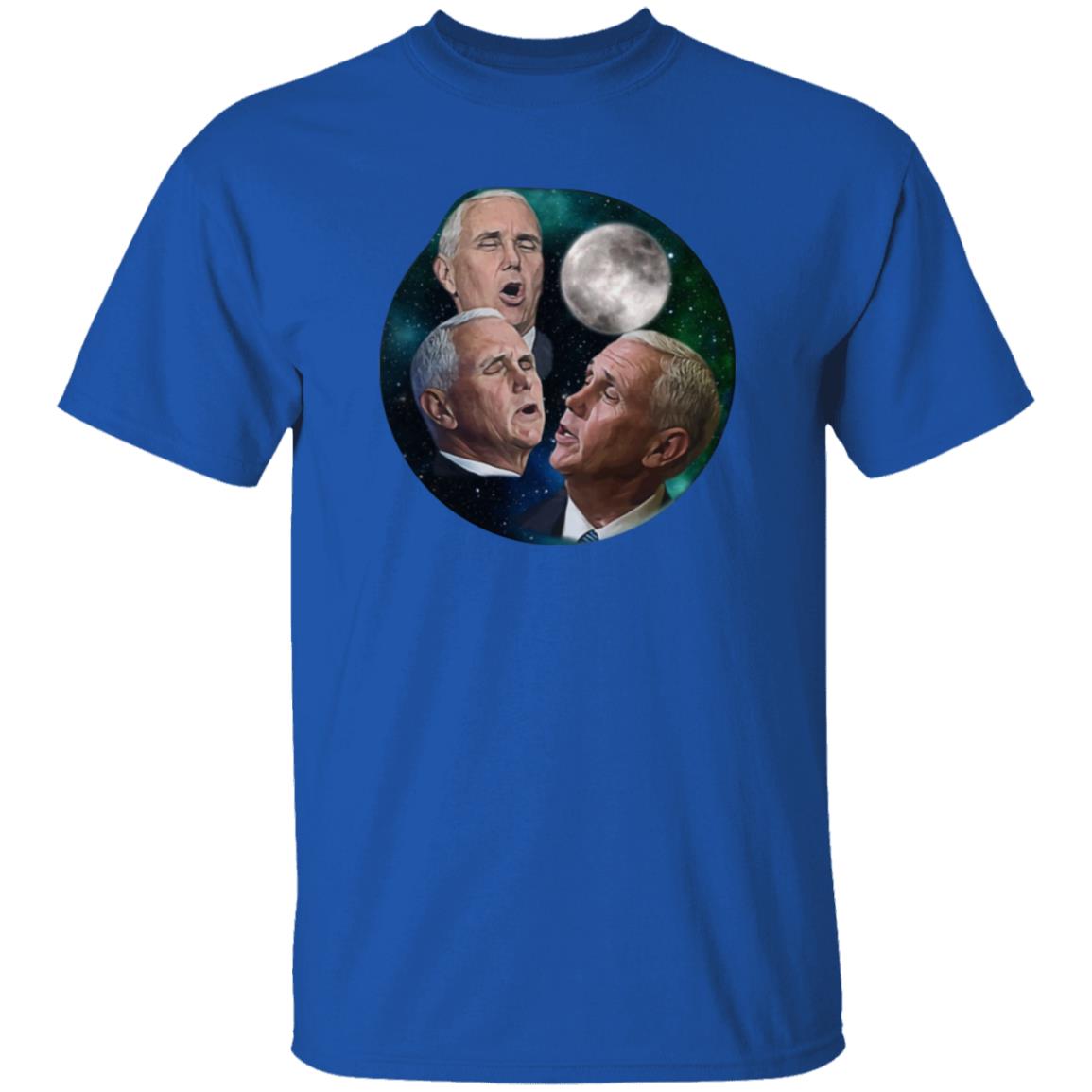 Mike Pence Howling At The Moon Shirt Brent Terhune Merch Store Three Pence Moon Shirt - Teechipus
